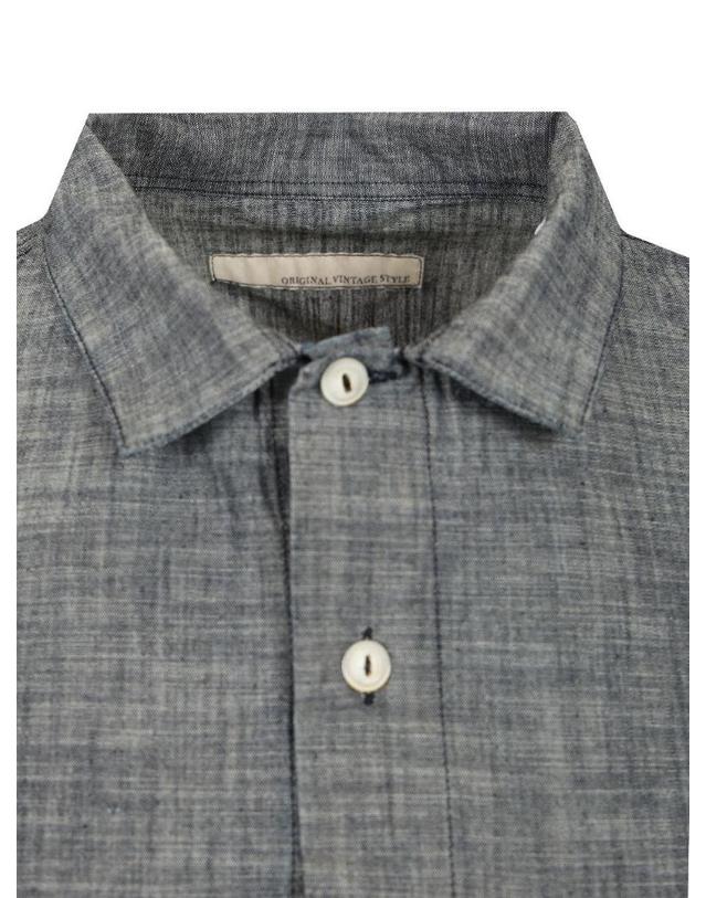 오리지날 빈티지 [해외직구][A94]ORIGINAL VINTAGE RAUL214UNICA 남성 셔츠 ORIGINAL VINTAGE ORIGINAL VINTAGE Cotton Shirt 착용컷