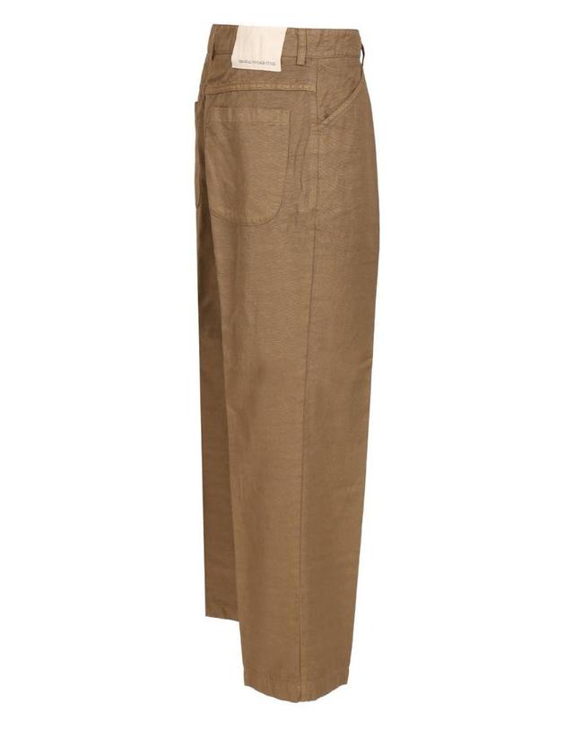 오리지날 빈티지 [해외직구][A94]ORIGINAL VINTAGE PARKER201NOCE 남성 바지 면바지 트라우저팬츠 ORIGINAL VINTAGE ORIGINAL VINTAGE Cotton And Linen Blend Trousers 착용컷
