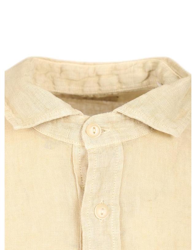 오리지날 빈티지 [해외직구][A94]ORIGINAL VINTAGE EROS217AVENA 남성 셔츠 ORIGINAL VINTAGE ORIGINAL VINTAGE Linen Shirt 착용컷