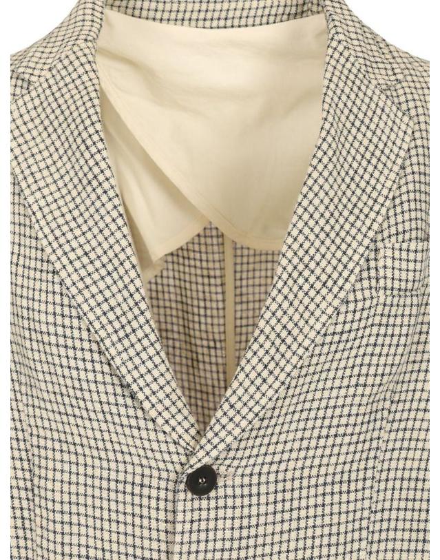 오리지날 빈티지 [해외직구][A94]ORIGINAL VINTAGE OTIS208ECRU 남성 코트 아우터 ORIGINAL VINTAGE ORIGINAL VINTAGE Single Breasted Jacket 착용컷