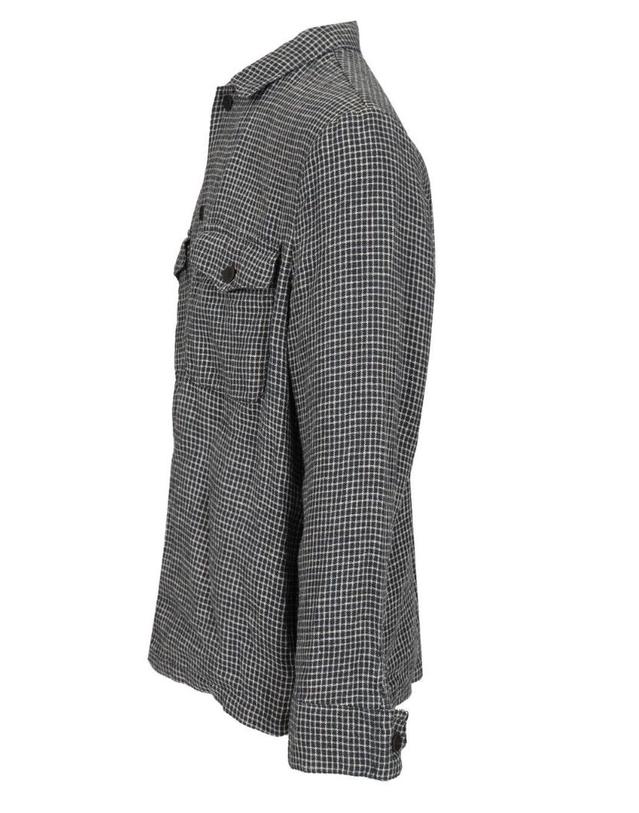 오리지날 빈티지 [해외직구][A94]ORIGINAL VINTAGE RALF209BLU 남성 셔츠 ORIGINAL VINTAGE ORIGINAL VINTAGE Overshirt 착용컷