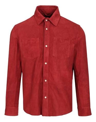 [해외직구][A94]BARBA KNOX532000055 남성 셔츠 BARBA BARBA Suede Shirt