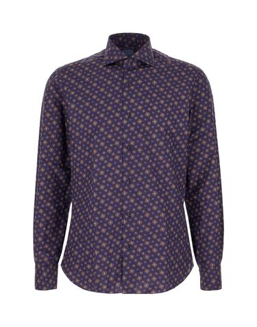 [해외직구][W63]BARBA 50025LIU13 0003 남성 셔츠 남방 Camicia in popeline con stampa