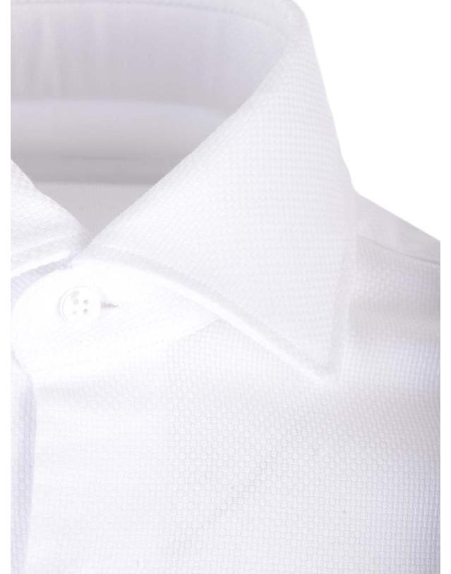 바르바 [해외직구][A94]BARBA U63440500001 남성 셔츠 BARBA BARBA White Culto Shirt 착용컷