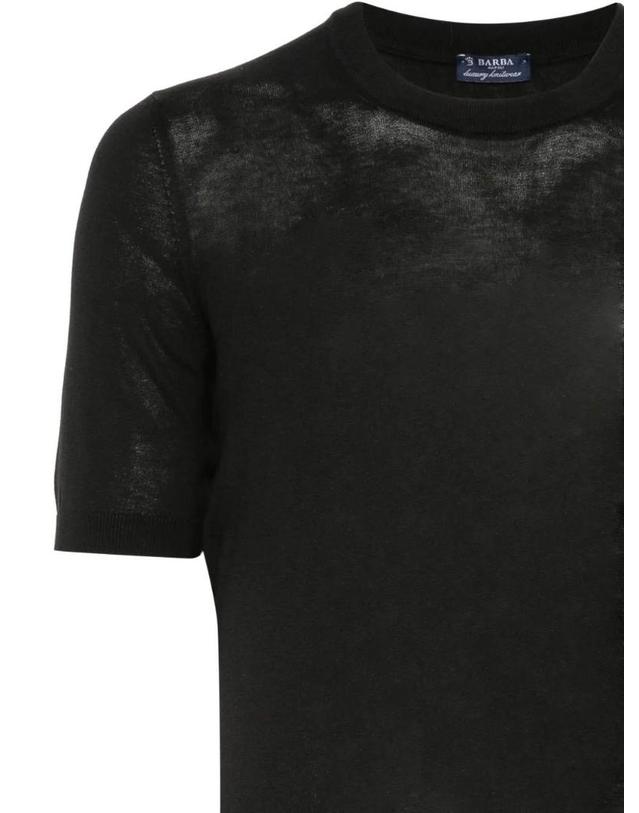 바르바 [해외직구][A94]BARBA 7000 908012350343512099 남성 티셔츠 민소매 상의 BARBA BARBA Crew Neck T Shirt 착용컷