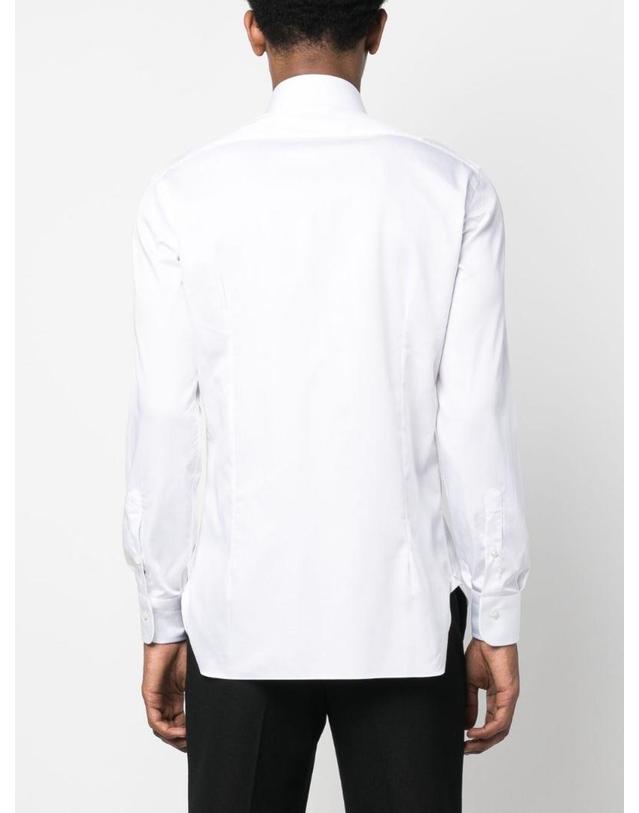 바르바 [해외직구][A94]BARBA I1U13P01PZ1000U0001 남성 셔츠 BARBA BARBA Classic White Shirt 착용컷
