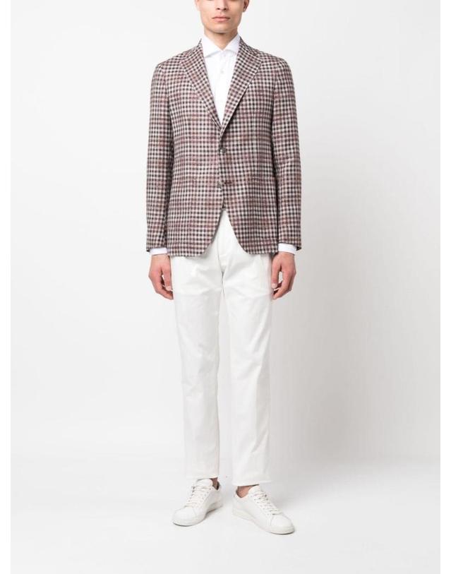 바르바 [해외직구][A94]BARBA I1U13P01PZ5009U0001 남성 셔츠 BARBA BARBA White I Semi Slim Shirt 착용컷