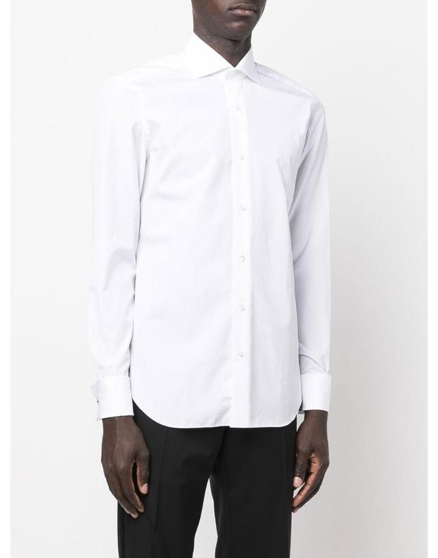 바르바 [해외직구][A94]BARBA I1U13P03PZ1800U0001 남성 셔츠 BARBA BARBA White Shirt 착용컷