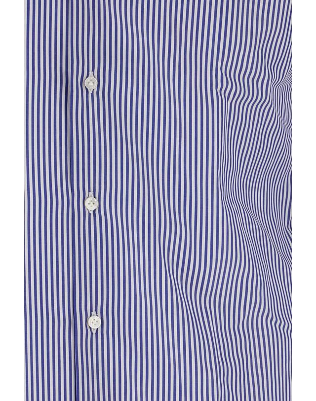 바르바 [해외직구][W63]BARBA 57005I1U13 03 남성 셔츠 남방 Camicia in cotone a righe bianche e blu 착용컷