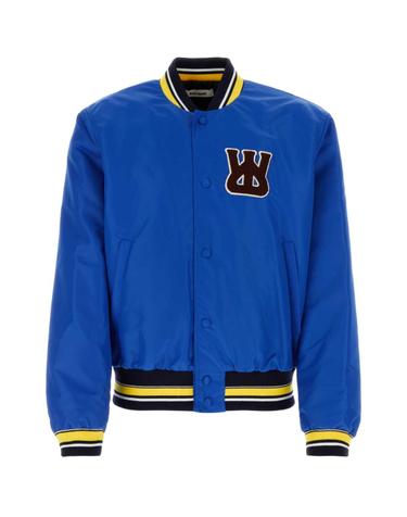 [해외직구][X45]웨일즈 보너 MA23JA12NY01500 BLUE 남성 블레이저 봄버 캐주얼자켓 Electric blue nylon Sorbonne 56 bomber jacket