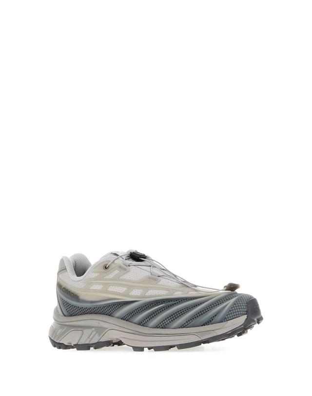 살로몬 [해외직구][X45]살로몬 L45419100 ALLCASFTWSIL 여성 스니커즈 단화 운동화 Grey fabric and rubber XT EVO sneakers 착용컷