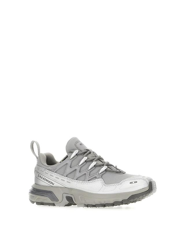 살로몬 [해외직구][W63]살로몬 L49093600 SILVER 남성 스니커즈 슬립온 Sneakers ACS GTX in gomma e rete 착용컷