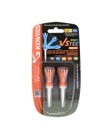 코비스 골프용품 뉴팝스티 골프티 VS1430 69mm 2개입