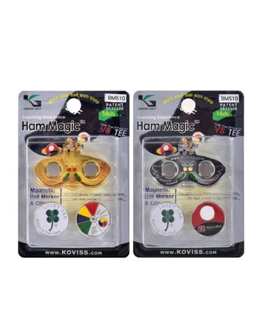 코비스 골프용품 병아리형 자석클립 볼마커 set BM510