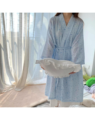 스카이리본 샤워가운/홈웨어/파자마