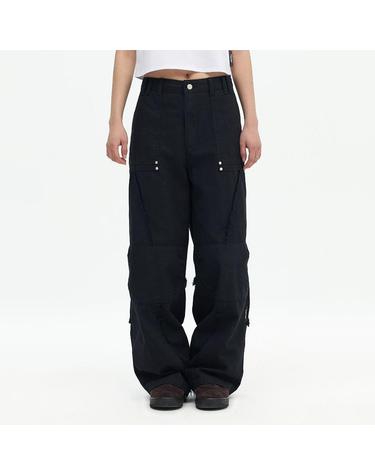 [오프닝프로젝트] Shield Cutted Pant - Black (FWSSCPA513MBK-W)