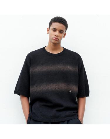 [비얼디드키드] BLOOM HALF KNIT BLACK (B23SSMT03BKA1-W)