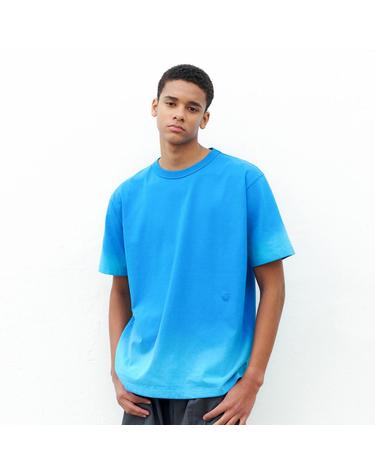 [비얼디드키드] AURORA HALF SLEEVE T-SHIRT BLUE (B23SSMT01BLA1-W)