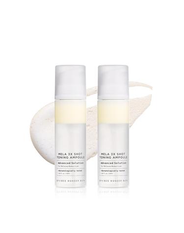 [조성아뷰티] 원더바스 멜라 3X샷 토닝 앰플 130ml 2개