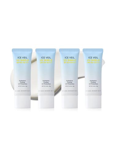 [조성아뷰티] 원더바스 아이스 베일 유브이 쉴드 선크림 40ml 4개
