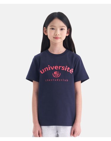 [본사]아치 빅로고 반팔티셔츠(다크 네이비) UV262ISS02_DNY