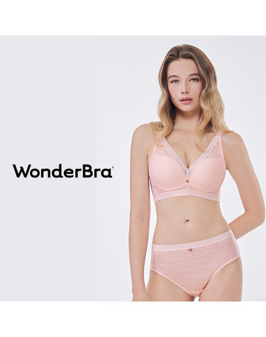 [Wonderbra] [와이어프리] 원더핏 라이트 브라팬티 2종 페어리핑크 WBW4N03_T