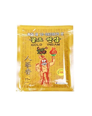 [보리보리] 국산 인삼 패드 파스 온 찜질팩 25매 1팩