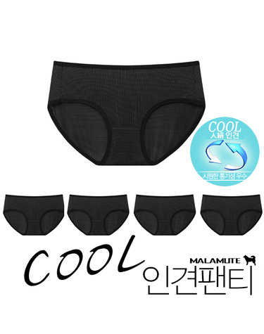 [보리보리] 3XL 빅사이즈팬티/맥시/보정/거들/여성/인견 5매