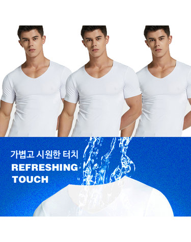 [보리보리] 3장묶음 드라이 쿨티셔츠 3장세트 기능성 반팔티 냉감