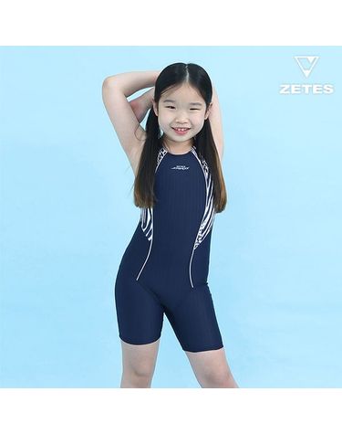[보리보리] 여아동 아쿠아 반신 3부 생존수영 실내수영복 G_2i539