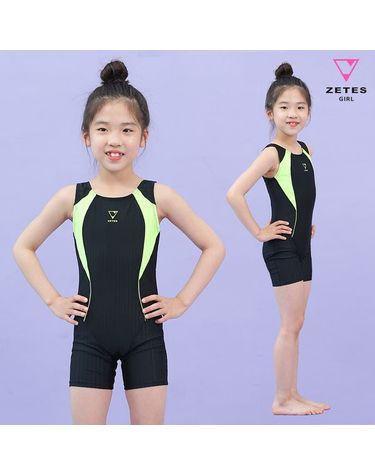 [보리보리]  여아 아쿠아 반신 3부 생존수영 실내수영복 G_2i856