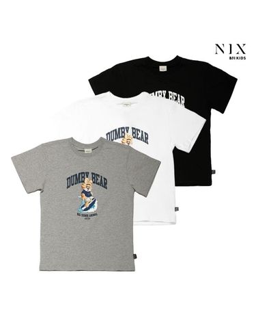 [보리보리] 유니 18′S싱글 - SURFING덤비베어 티셔츠레귤러핏FKRMCTR792P