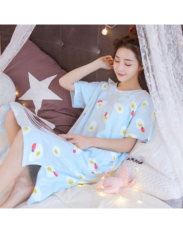 [보리보리] 여름실내 홈 드레스_계란