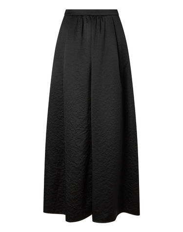 [FORTE FORTE] 블랙 단색 밴딩스커트
