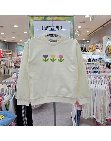 [보리보리] 쁘띠앙팡바이튤립맨투맨