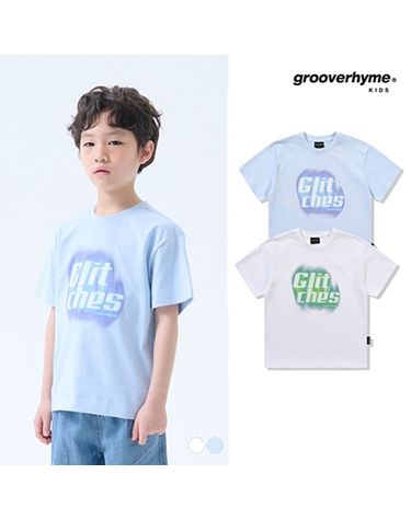 [보리보리] 남아 C/P 싱글 더스트 글리치 그래픽 반팔티 레귤러핏2COLOR LITMCTR805M