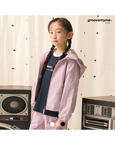 [보리보리] 여아 N100 나일론타슬란 후드 라글란 바람막이 점퍼 LIARCUV981P