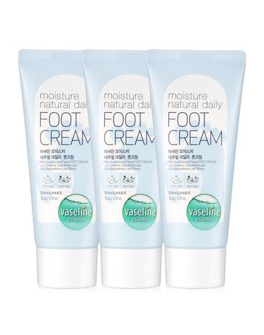 [보리보리] 바세린 모이스처 풋크림 60ml 3개