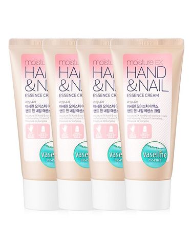 [보리보리] 바세린 핸드앤네일 고보습 핸드크림 60ml x 4개