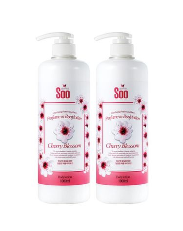 [보리보리] 퍼퓸 체리블라썸 바디로션 1000ml 2개
