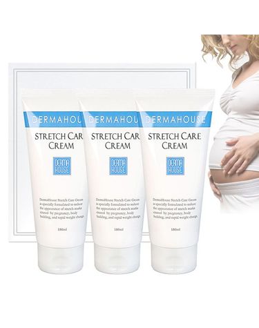 [보리보리]  스트레치케어크림 180ml 3개+포장/  임산부크림/청소년/일반인/바디피부결관리/보습/영양
