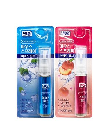 [보리보리] 네오케어 마우스 스프레이 스위트피치 아이스민트 7ml