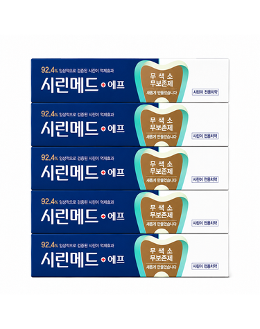 [보리보리] 부광약품 시린메드 에프 치약 100g x5개 시린이억제