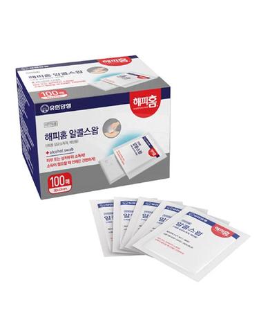 [보리보리]  알콜스왑 100매 소독솜 소독제