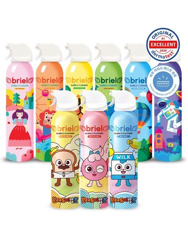 브리엘 [보리보리] 브레드이발소 버블클렌저 200ml 3종+ 버블클렌저 300ml 3종