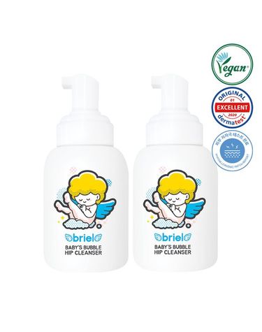 [보리보리] 베이비 버블 엉덩이 클렌저 300ml x 2개