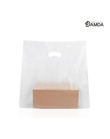 [보리보리] 24x35x12 100매 배달포장 도시락 봉투 1+1
