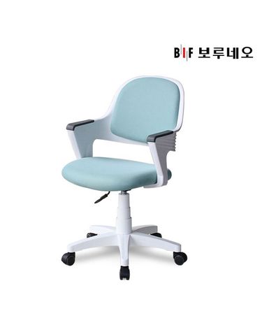 [보리보리] 앳홈 니모 메쉬 의자-화이트바디