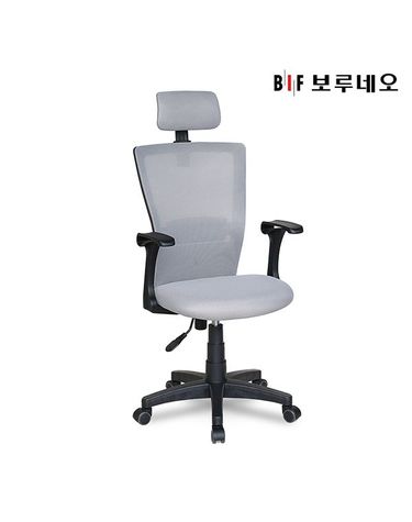 [보리보리] 앳홈 퍼스 메쉬 의자-블랙바디