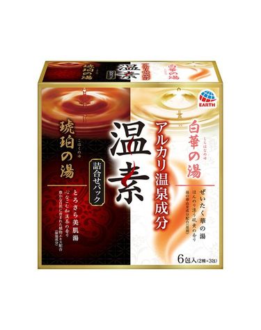 [보리보리] 온소 고하쿠시라하나노유분말형 펜션입욕제 일본입욕제 객실용